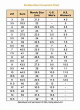 Dalbello Boot Sizing Pictures