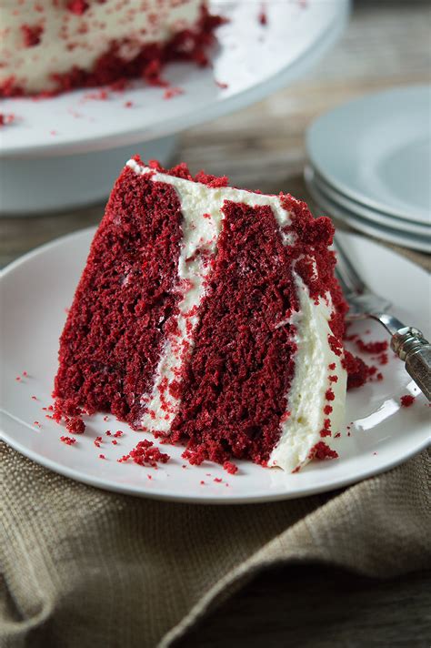 From scratch moist red velvet cake with cream cheese frosting! Moist Red Velvet Cake and Whipped Cream Cheese Frosting - Savory Spicerack