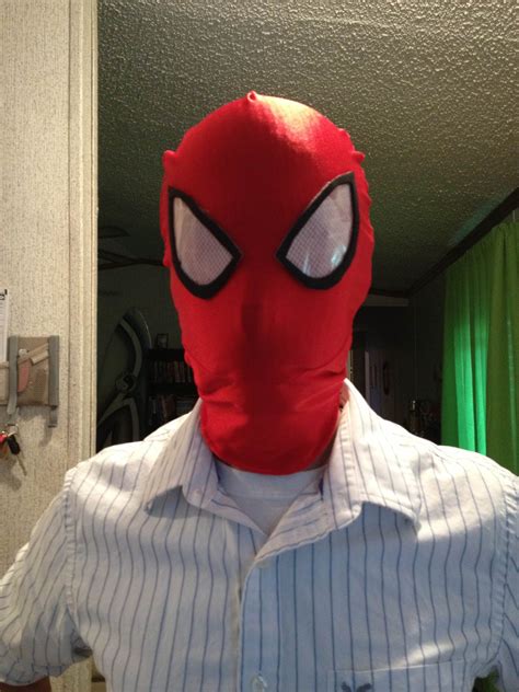 Spider Man Mask Lenses 5 Steps Instructables