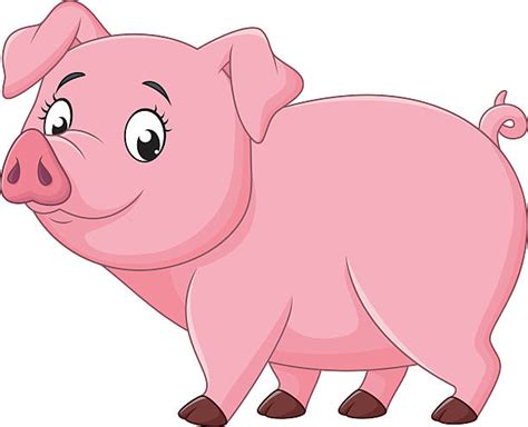 26600 Cartoon Happy Pig Stock Illustrations Royalty Free Vector