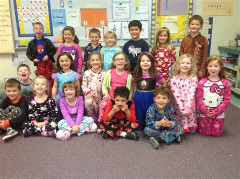 Mrs Cravens Kindergarten Pajama Day