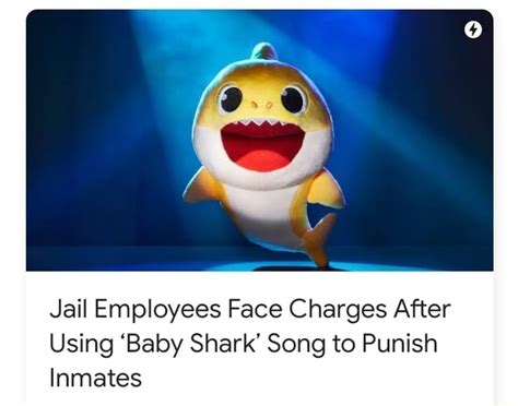 Jail Employees Face Charges After Using Baby Shark Song To Punish