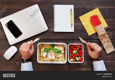 There is no absolute route to follow, it depends on who you are, what. Business Lunch Working Image & Photo (Free Trial) | Bigstock