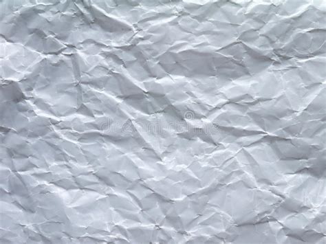 Crumpled White Waxed Packing Paper Stock Photo Image Of Crumpled