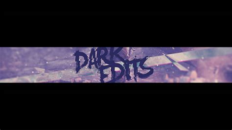 Dark Edits Youtube Banner By Graphicalminion On Deviantart