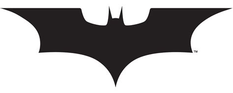 Batman Dark Knight Logo Outline