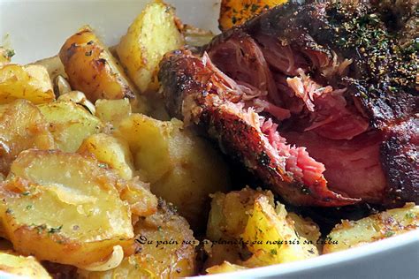 Palette de porc demi - sel au four