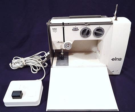 Vintage Elna Sp Lotus Sewing Machine 1839510010