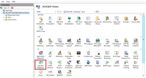 Using IIS Integrated Mode How To Create Handler Mapping For And ASP Net Handler Web Hosting