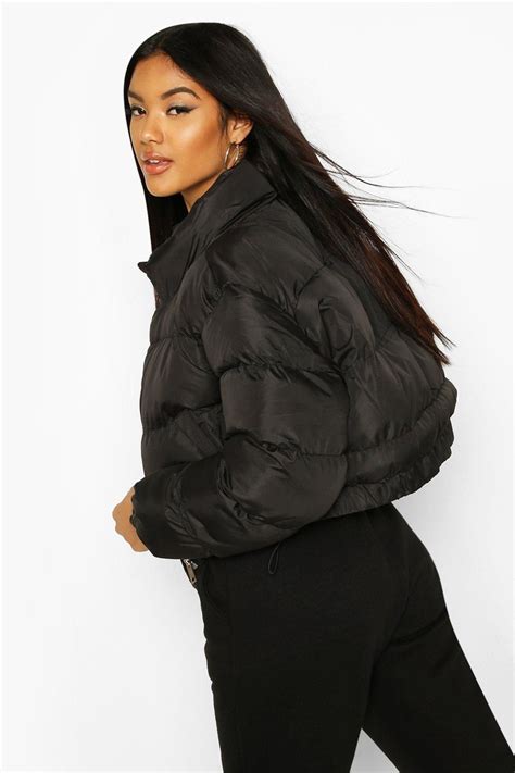 cropped puffer jacket puffer jacket outfit cropped puffer jacket black puffer jacket