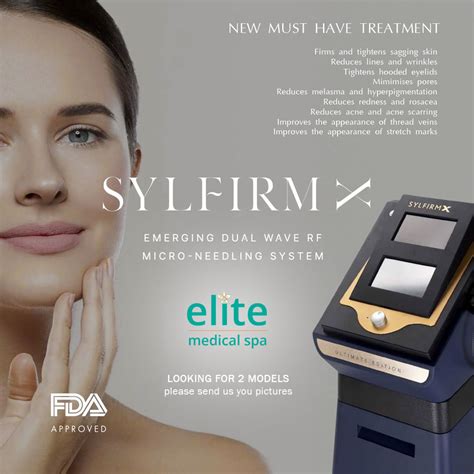 New Must Have Treatment Sylfirm X Emerging Dual Wave Rf Microneedling