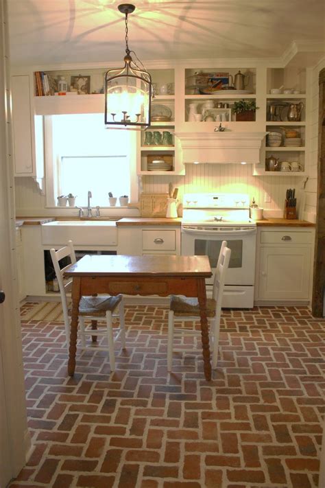Find the perfect brick floor stock photos and editorial news pictures from getty images. 70 best Kitchen and Dining Room Brick Tile floors images ...