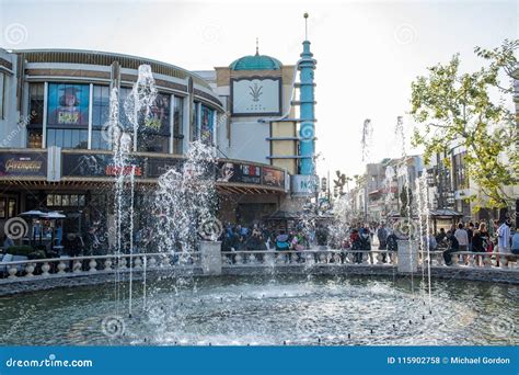 The Grove Shopping Center In Los Angeles Editorial Stock Photo Image
