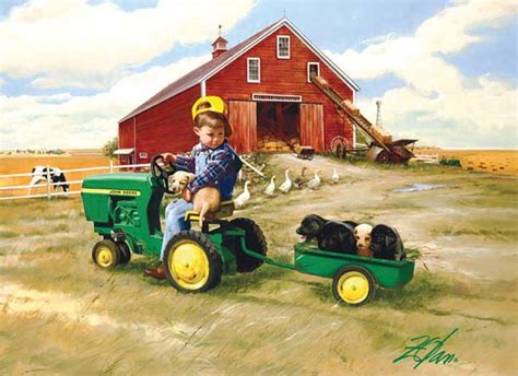 In fact, they also make great gifts for any occasion. Tractor Ride (John Deere Tins), 1000 Pieces, MasterPieces ...