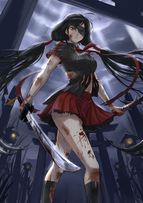 Beautiful Anime Blood C Blood C Garotos Anime Desenhos De Anime E