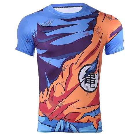 Goku Dragon Ball Z Dbz Compression T Shirt Muscle Shirt Super Saiyan