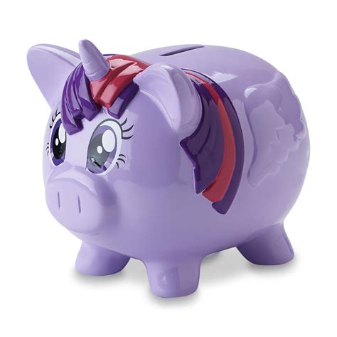 My Little Pony Ceramic Piggy Bank Twilight Sparkle