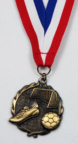 Soccer will still have a representative in tokyo: Gold Unisex Soccer Medal by Athletic Awards