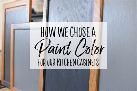 Before you go about choosing the cabinets, you need to create a cabinet layout. Choosing a Paint Color for the Cabinets - Our Handcrafted Life