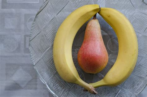 Fruit Bowl With Two Bananas Stock Image Image Of Color Ripe 92750777