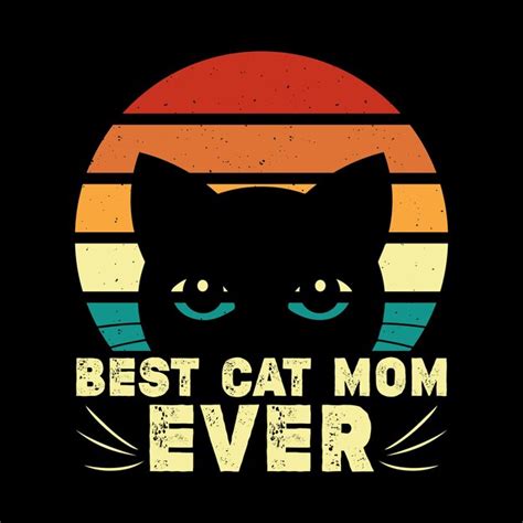 Meilleure Maman De Chat De Tous Les Temps Amant De Maman Drôle Meowing