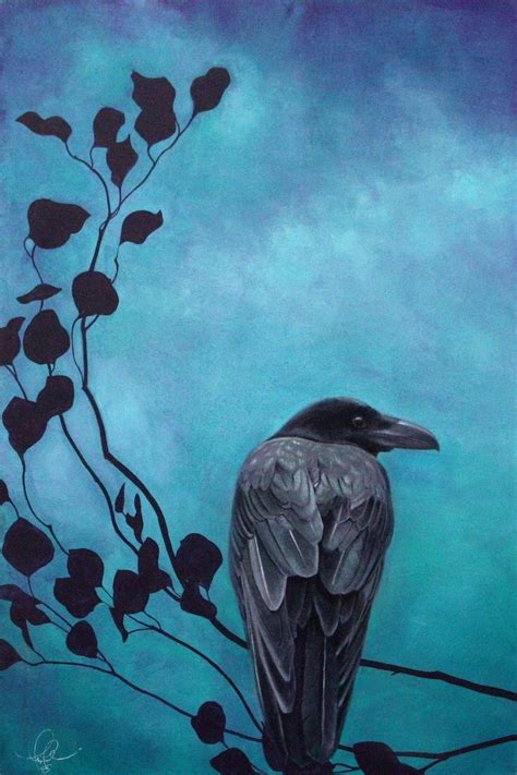 Raven Beauty Black Bird Raven Art Crows Ravens