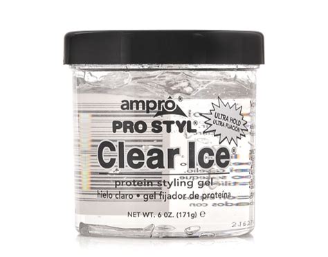 Ampro® Clear Ice Protein Styling Gel 6oz Pack Of 4 — Chicago City Distributors Inc
