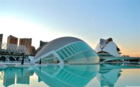 Valencia 3840x2400 Arquitectura Increíble Arquitectura Fondos De