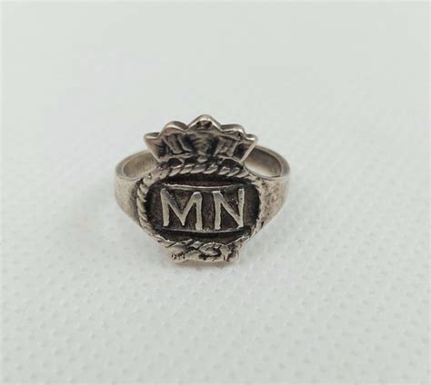Sterling Silver Merchant Navy Ring Sally Antiques