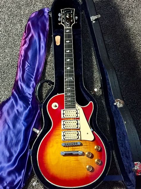 Gibson Ace Frehley Les Paul Custom Heritage Cherry Reverb