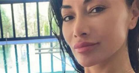 Nicole Scherzinger Puts On Racy Display As Eye Popping Curves Spill Out Of Bikini Daily Star