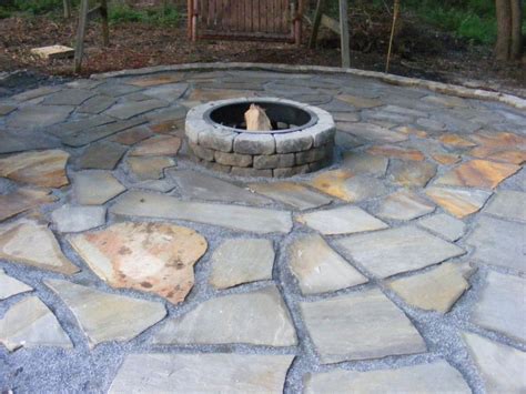Fire pits outdoor fireplaces backyards dreamy patio designs decks outdoor spaces outdoor furniture hardscaping landscaping. 40 Best Flagstone Patio Ideas with Fire Pit - Hardscape ...