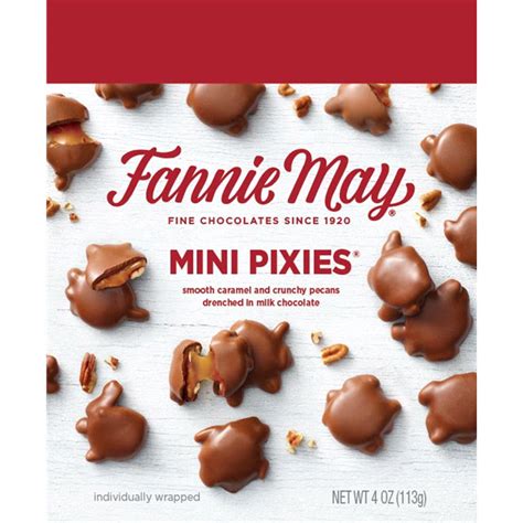 Fannie May Chocolate Mini Pixies 4oz Chocolate Meijer Grocery