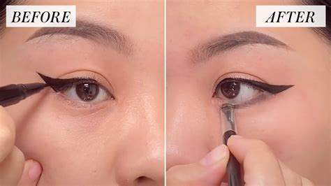 Tiktok Invented Another Easy Eyeliner Hack For Hooded And Monolid Eyes — See Videos Allure