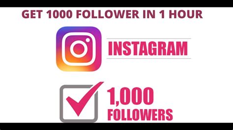 How To Get A Free 1000 Follower On Instagram Youtube