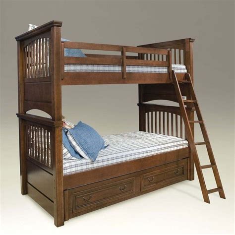 American Spirit Bunk Bed Legacy Classic Kids Furniture Cart