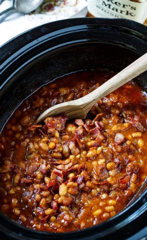 Slow Cooker Bourbon Baked Beans Recipes 2 Day
