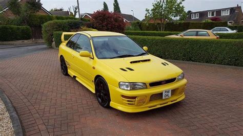 1997 Subaru Impreza Wrx Sti Type R Yellow Only 42000 Miles 2 Doors