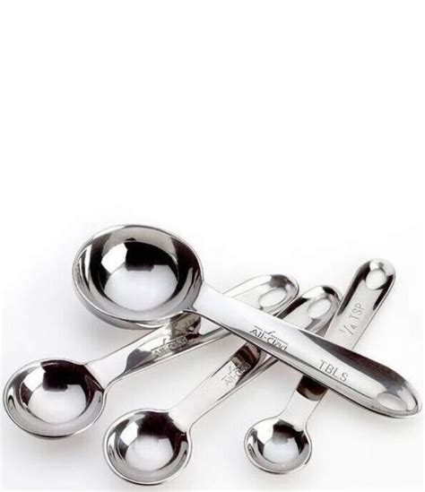 6pcs 430 Stainless Steel Measuring Spoons Set Metal Kitchen Aid 楽天市場