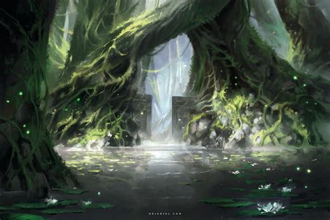 Sanctum By Nele On Deviantart Fantasy Landscape