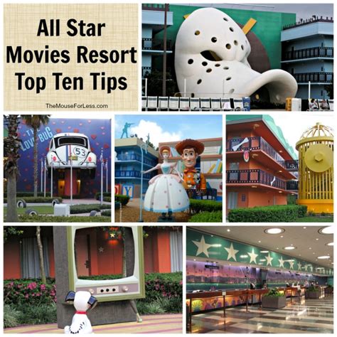 This resort pays homage to the legends from disney's best films, including the toys from toy story, 101 dalmatians, and many others. All Star Movies Resort Top Ten Tips