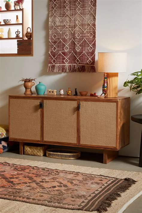 Lucia Credenza Urban Outfitters Mid Century Modern Buffet Wood