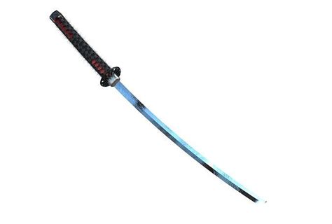 Katana Sword From Anime Demon Slayer 3d Model Cgtrader