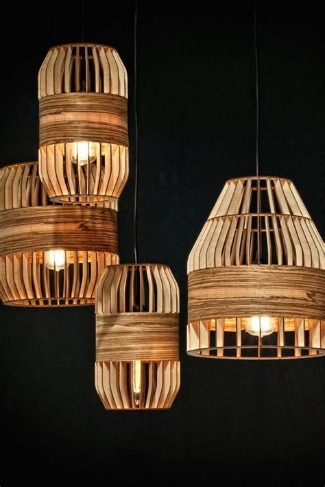 Learn how laser cutters can cut wood easily and quickly! Lamp by will joy on 灯具 | Pendant light fixtures, Lamp design