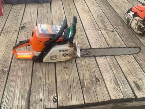 Stihl Ms 290 Chain Saw Runs Good Schmid Auction