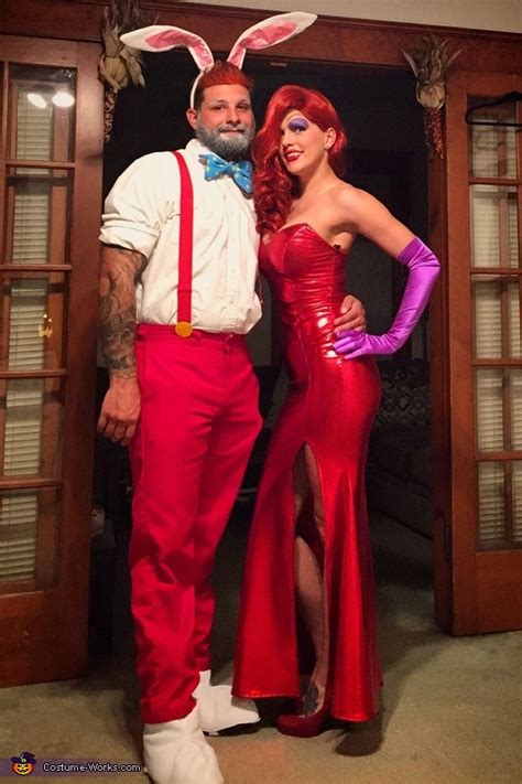 Jessica And Roger Rabbit Couples Costume Photo 45