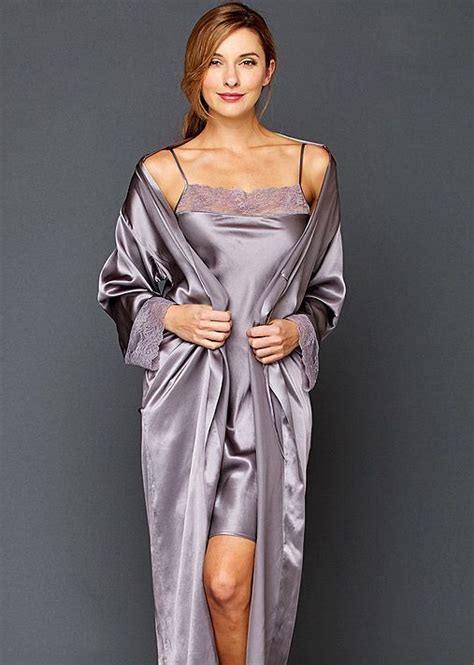 Slippery Slinky Satin Silk Elegant Silk Dresses Silk Chemise