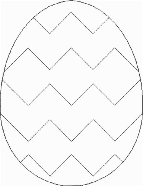 Blank Easter Egg Templates In 2020 Easter Egg Coloring Pages