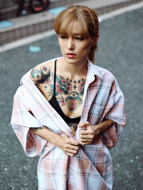 Photo Story A New Initiative To Combat Stereotypes Features Tattooed Women In Japan Live