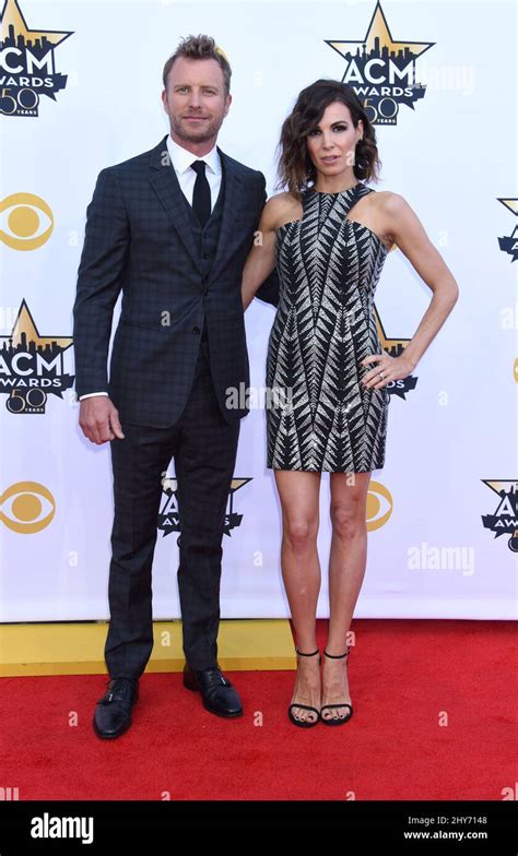 Dierks Bentley And Cassidy Black Attending The 50th Academy Of Country